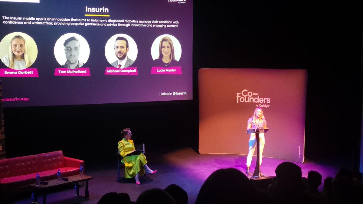 Our #Founder <a href="/Corbettsdesign/">Emma Corbett</a> pitching at <a href="/CatalystNI_/">Catalyst</a> #Cofounders awards night 💪

#cofo2022 #Entrepreneurship #innovation #Belfast #awards #proofofconcept