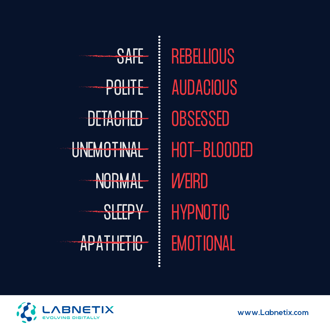 labnetix's tweet photo. Turn your vices into virtues. This is Where the magic happens.🪄
💥 When you find yourself playing it safe, ask yourself how can I make this rebellious?
💥 When you find yourself using the word 'yes' on repeat, ask yourself-"how can I be more audacious?"
#labnetix #designagency https://t.co/g7mtuCszIt
