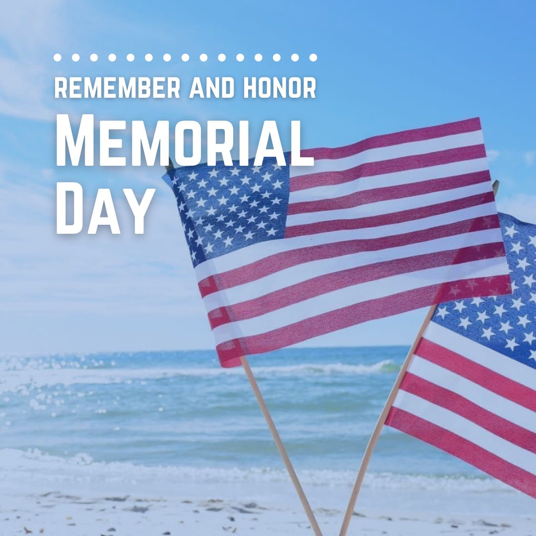 Home of the free because of the brave. 🇺🇸 

Take some time to reflect, honor, and remember all those who have made the ultimate sacrifice for our Nation. 

#MemorialDay