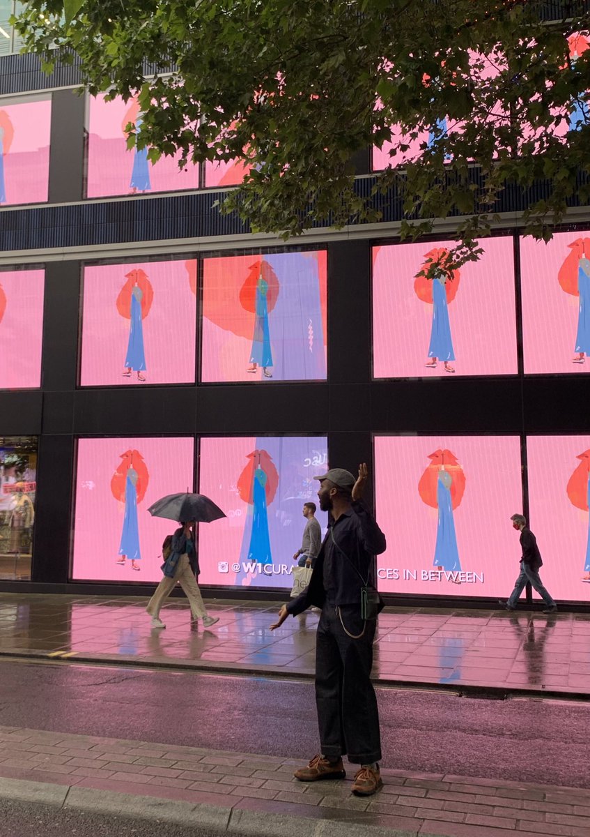 ChidiAbii's tweet photo. NOT me and myDESIGNS in two places on bloody Oxford Street, at once!??!?? https://t.co/iy9x41pAhG