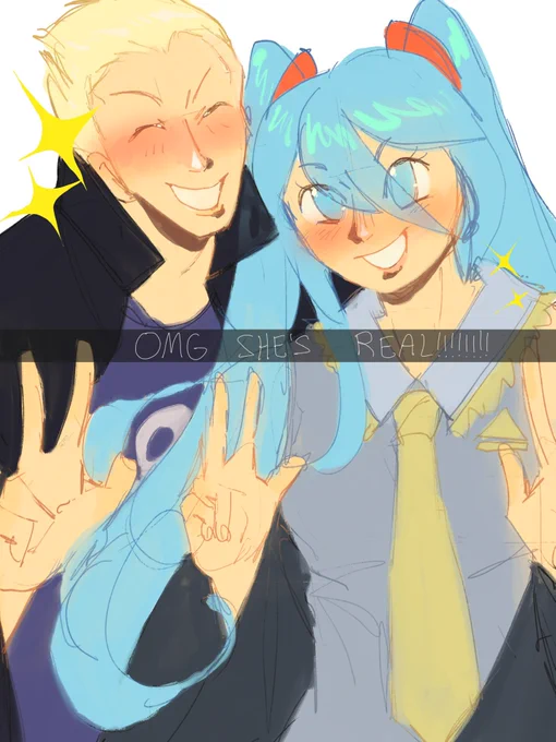 #persona4 #初音ミク omg shes real 