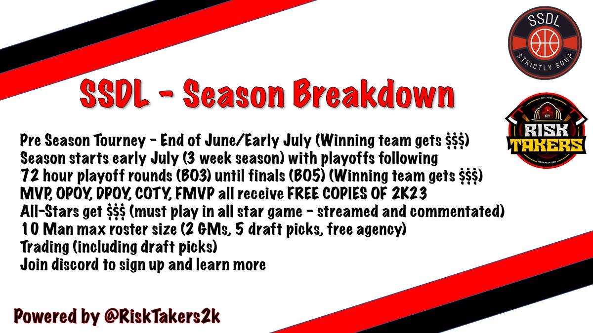 Strictly Soup Draft League tweet media