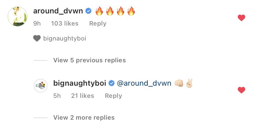 dvwn × bignaughty!?!?
I'm expecting them two..🥺🥺