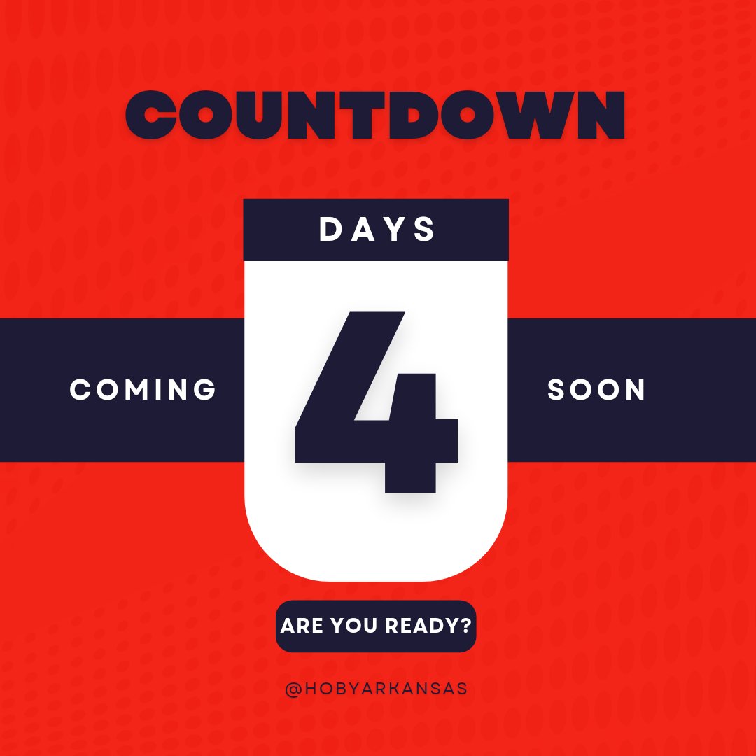 HOBYArkansas's tweet photo. 4 days out!! What is a cheer that you're missing from HOBY? https://t.co/KtQ76eTfaK