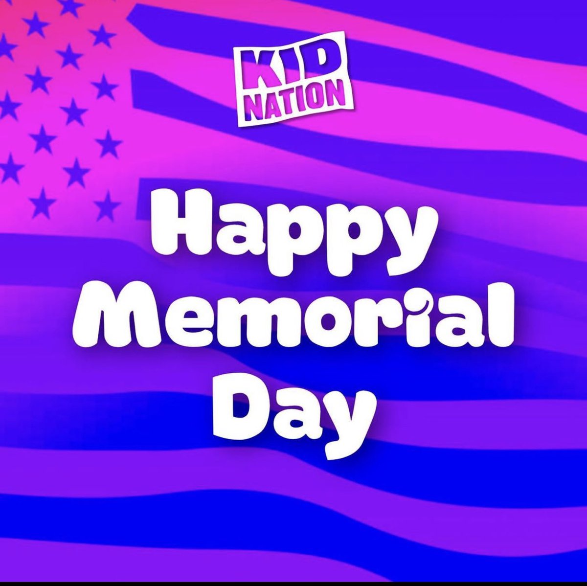 sandylal's tweet photo. Wishing you a beautiful Memorial Day weekend.
In honor of all the veterans as well as the active service members. Thank You for all you do. 💜#KidNation #MemorialDay #memorialdayweekend https://t.co/xn05hziA0V