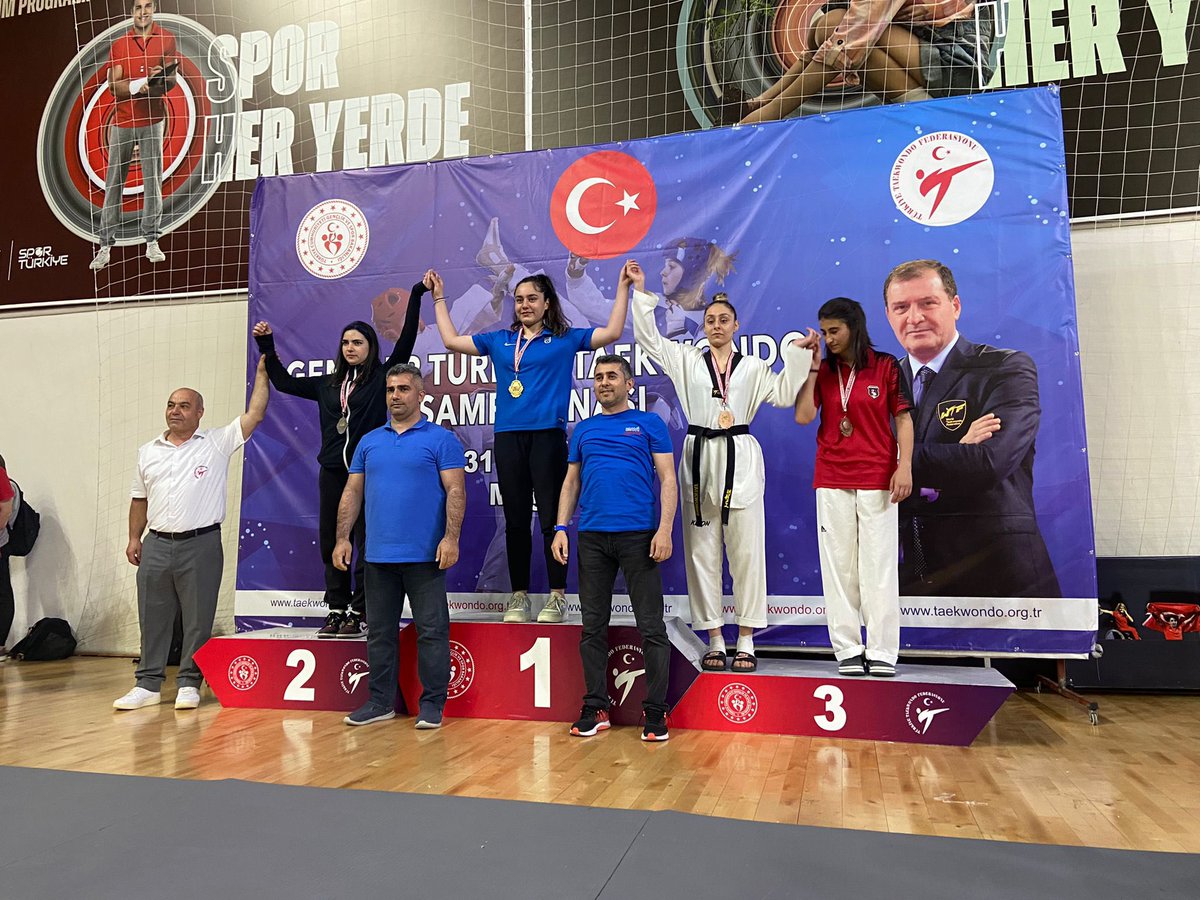 ankarabbld's tweet photo. 🏆 Gençler Türkiye Taekwondo Şampiyonası’nda sporcularımız tarih yazdı.

55 KG Cüneyt Gökalp 🥇
68 KG Büşra Öztürk 🥇
68 KG Sude Yaren Uzunçavdar 🥇
46 KG Zehra Gürbüz 🥈
59 KG Sefacan Ateş 🥉 

🇹🇷 Gençler Dünya Taekwondo Şampiyonası’nda üç yarışmacımız ülkemizi temsil edecek. https://t.co/gJNUkkStCC
