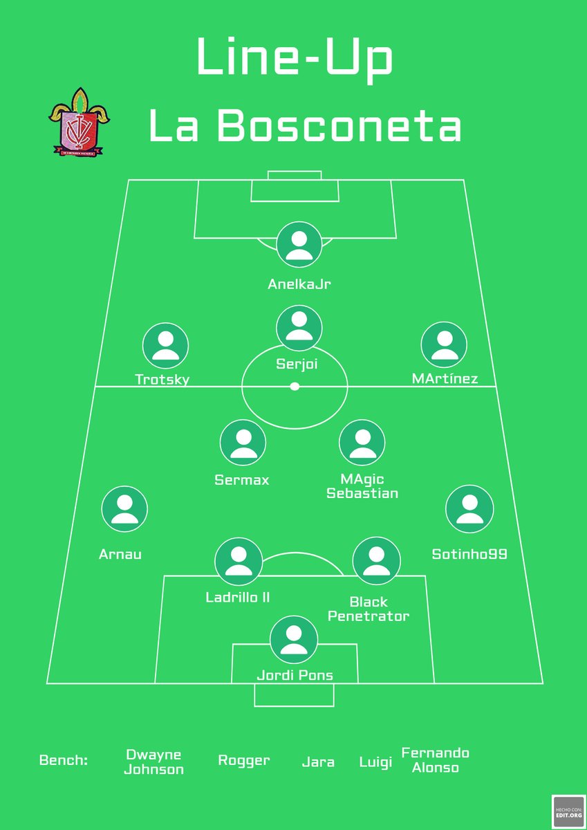 LaBosconeta's tweet photo. - Os dejamos por aquí la plantilla del mes, gracias a vuestras votaciones.​​🔥​​​​​​🔥​​​​​​🔥 https://t.co/xHGleHvj9C