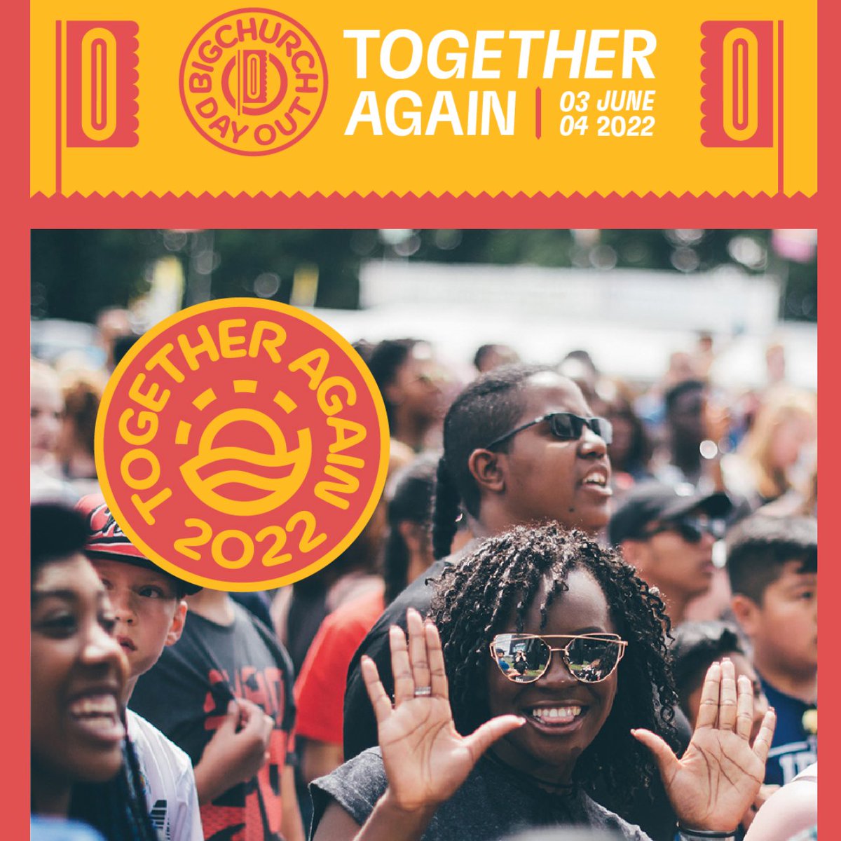 AStepFWD's tweet photo. BIG CHURCH DAY OUT is the the place to be this Jubilee weekend @BigChurchDayOut 2022 🥰 Come join 30,000+ at the UK's biggest outdoor Christian festival #BCDO22 🥳

Book now &amp; save >> https://t.co/qHtunb2Yxo https://t.co/gHTmQ56zsa