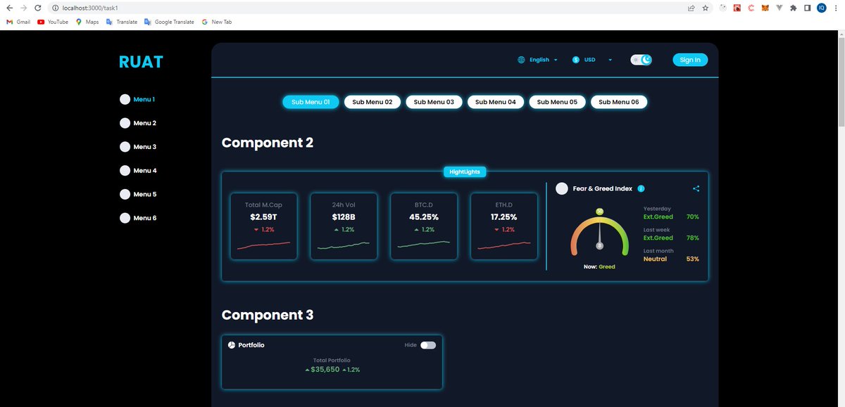 IQDev4's tweet image. Pixel perfect, device responsive UI(reactjs + tailwindcss)