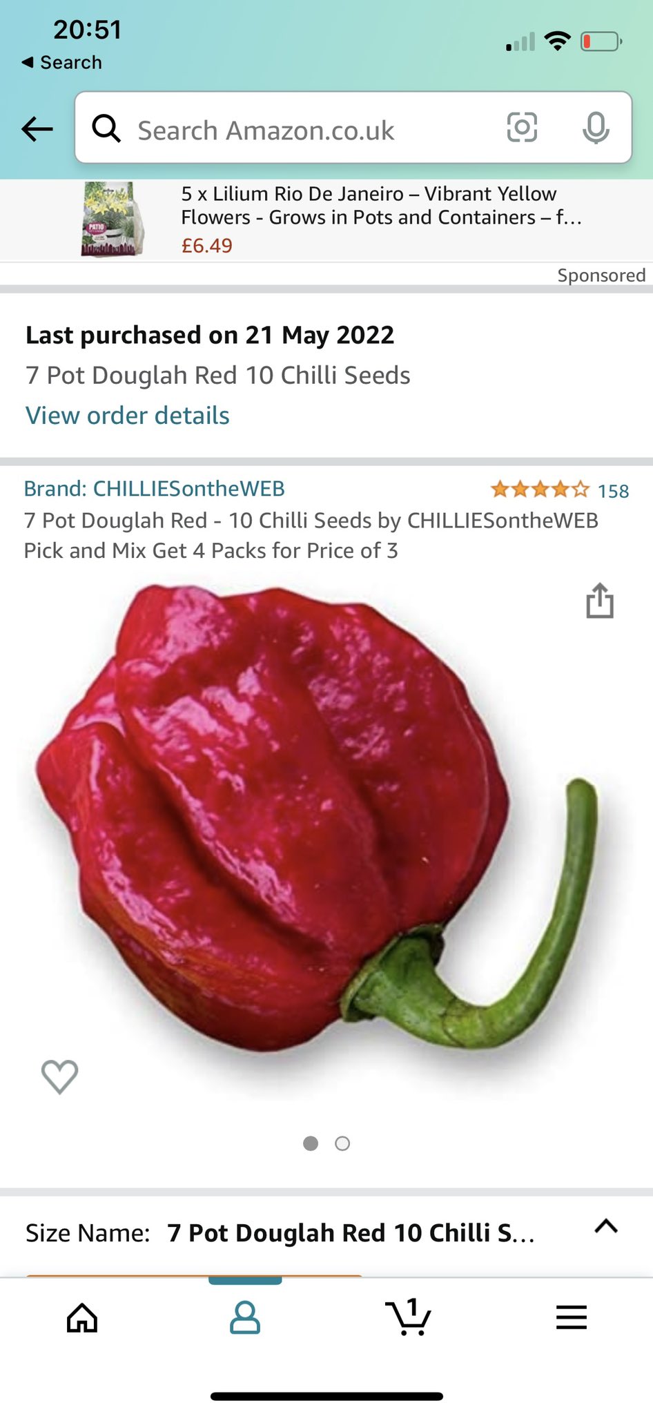 Chilli Seeds Superhot Pick and Mix Buy 4 for Price of 3 CHILLIESontheWEB 