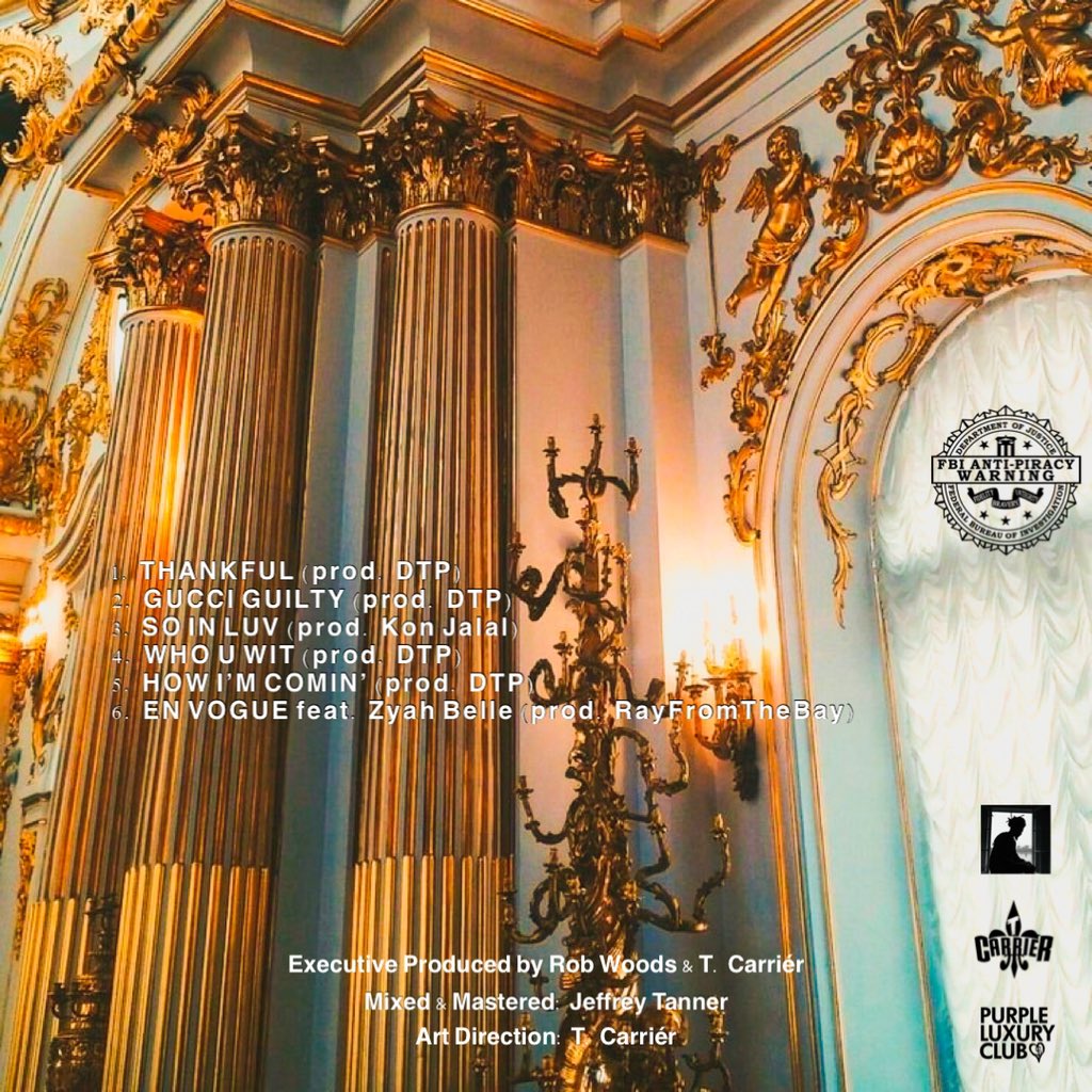 tcarriermusic's tweet photo. new music dropping tonight 9pm/12am est

“IT’S ALL IN GOOD TASTE” a joint EP from Rob Woods &amp; T. Carriér 

presented by @PLCxTies 

please RT/like or whatever to help spread the word 🏆 https://t.co/2U73k9q9yl
