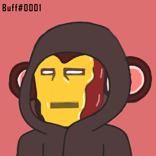 BUFF1872's tweet photo. @chimpnana This is the 2nd fan art for Chimpnana Project.
Iron-man-ape ><  . https://t.co/mmh24R0469
