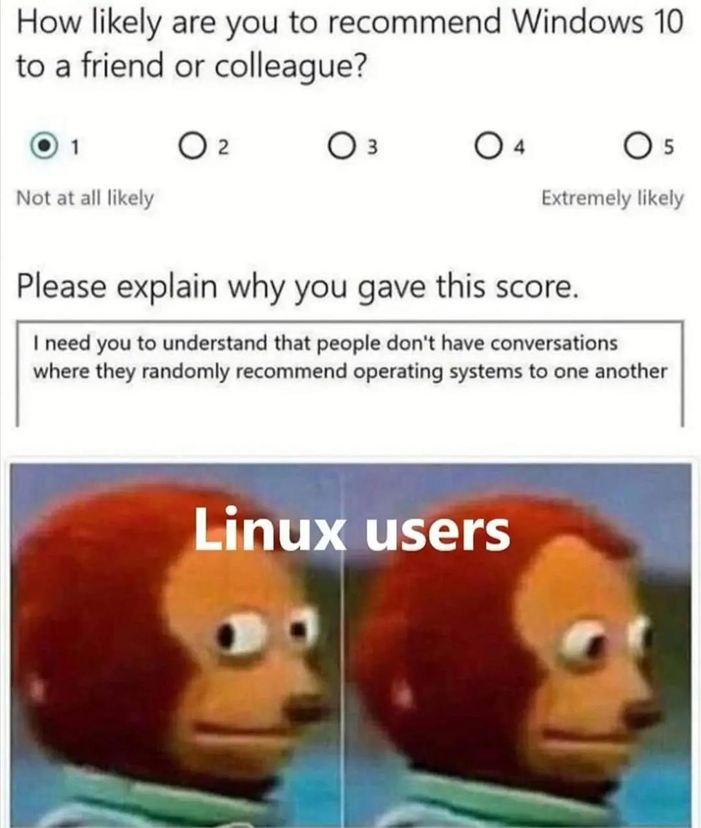 Linux Users.... reddit.com/r/programmerhu…