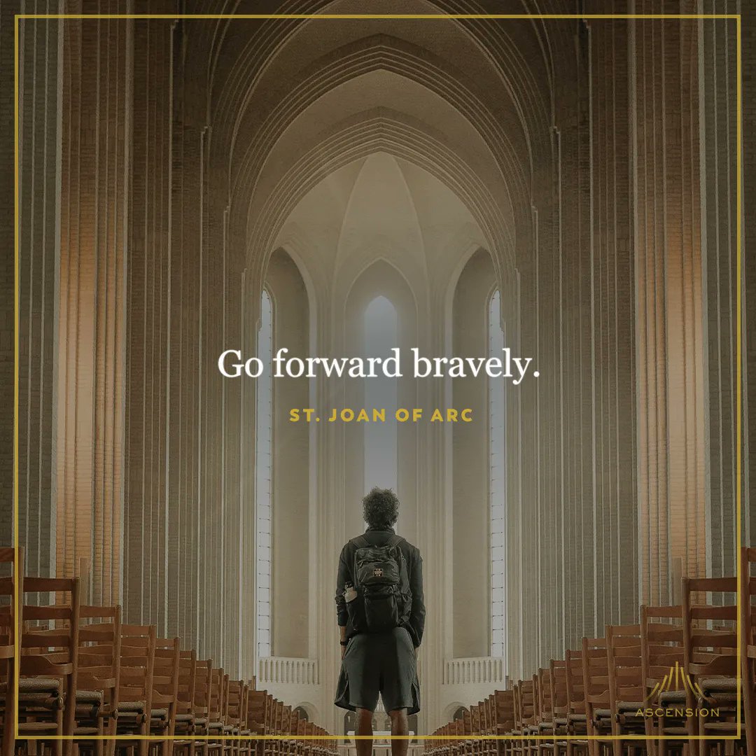 Happy Feast Day of St. Joan of Arc!

#Saints #SaintQuote #PrayForUs