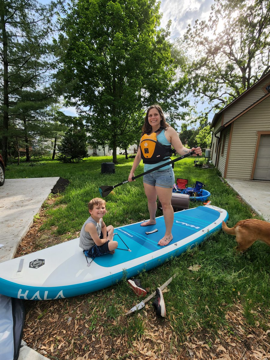 I'm ready to SUP! Where are your favorite places to paddle in the Rock County and Dane County areas? #standuppaddleboard #SUP #paddleboarding #wisconsinoutdoors