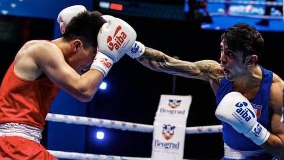 poliziadistato's tweet photo. A Yerevan (Armenia) il pugile🥊delle #Fiammeoro👮🏿‍♂️#AzizAbbesMouhiidine conquista il titolo di Campione europeo🥇nella categoria 92 kg travolgendo in finale lo spagnolo Reyes battuto 5-0. Bronzo🥉per #SalvatoreCavallaro nei 75 kg e per #ManuelCappai nei 54 kg 🇮🇹💪💪👏👏👏 #Euro22 https://t.co/McqtgjyNUv