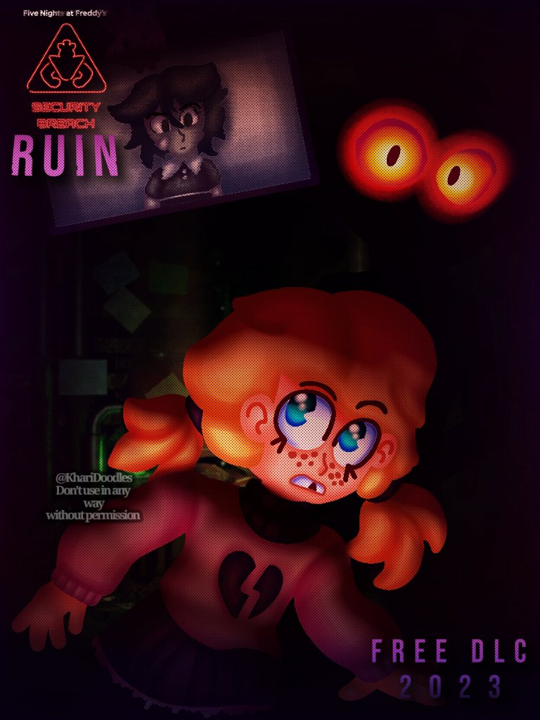 FNaF SB Ruin Fanart in 2023