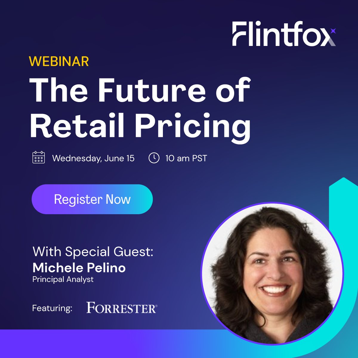 Join us for our webinar on The Future of Retail Pricing with special guest, Michele Pelino, Principal Analyst from <a href="/Forrester/">Forrester</a>.

Michele will be diving into the key findings from our recent pricing Forrester research. 

Register here: bit.ly/3z0saDl
#intelligentpricing