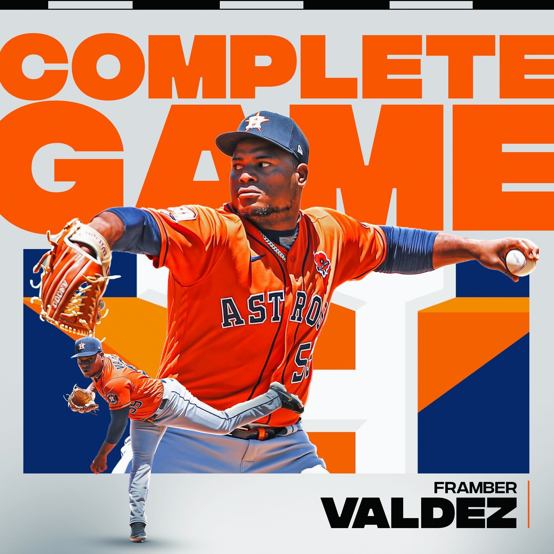 MLB on X: Framber Valdez earned every bit of that W today. https