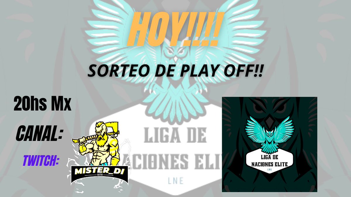 Hoy tenemos sorteo de los play off!! 

Esten atentos, que esto se va poner bueno!!!

@bymr_di 
<a href="/JACKYGAMER10/">JACKY_GAMER</a> 

#ClashOfClans