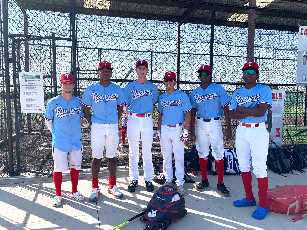 Thank you @RangersYA for having me part of this 18u roster this weekend. These boys….. 🔥 @NoahRineerr @realdhogg1 @JayyGuerra1 @AHoward24_ @Austin_Phil2024