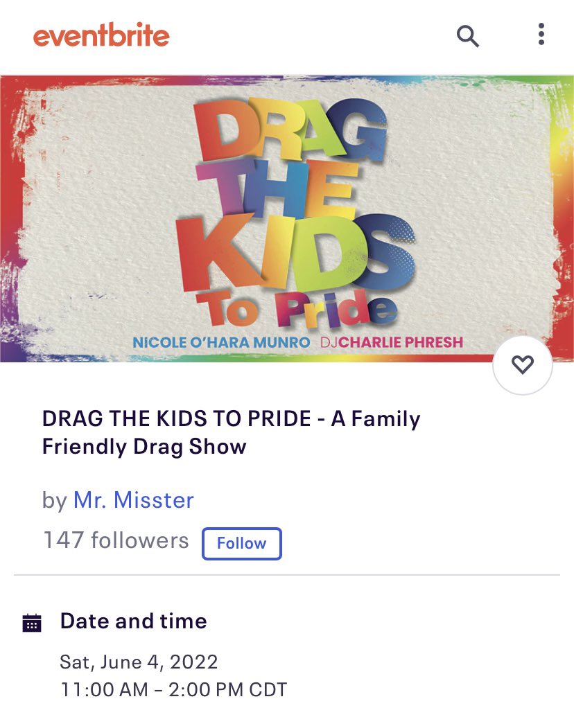 A bar in Dallas, Texas is advertising a drag show for children including the oppurtunity for some kids to perform with the drag queens on stage. This is the drag queen host.