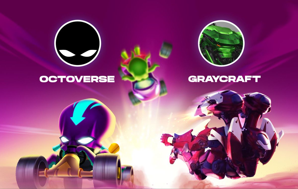 We are heading into the <a href="/OCTOVERSE1/">OCTOVERSE</a>! 

Giving away 3x <a href="/OCTOVERSE1/">OCTOVERSE</a> and 3x <a href="/GRAYCRAFTnft/">GRAYCRAFT</a> WL slots!

⚠️ Follow <a href="/OCTOVERSE1/">OCTOVERSE</a> and <a href="/GRAYCRAFTnft/">GRAYCRAFT</a> 
⚠️ Interact with this tweet!
