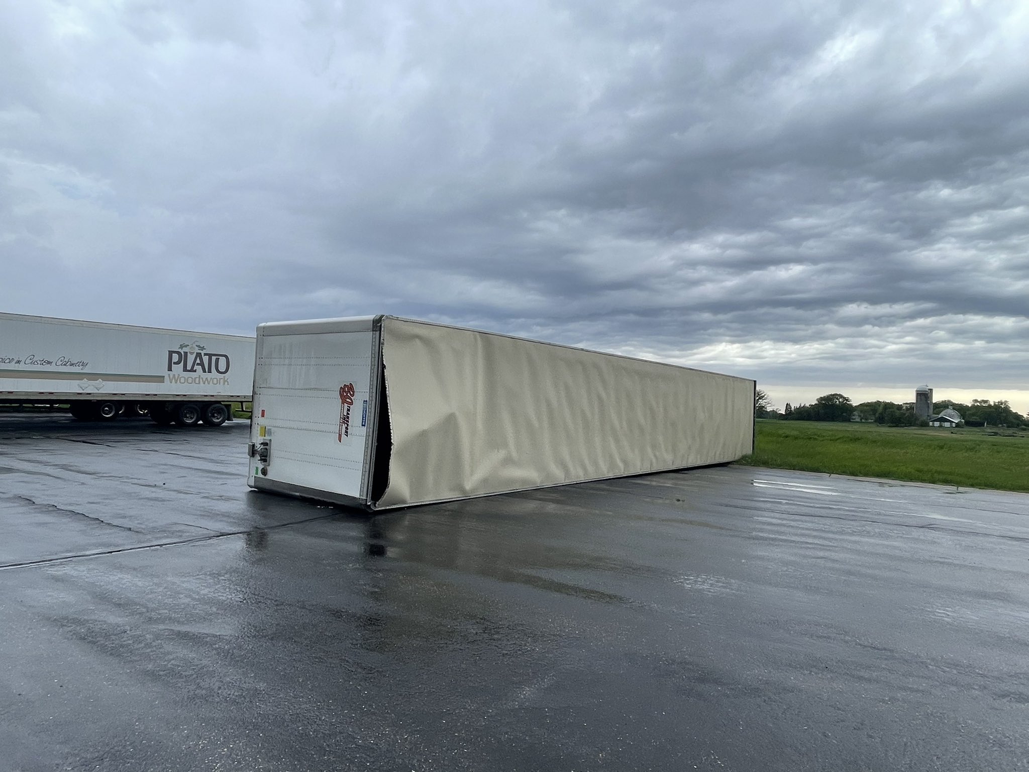 Storm Chaser Jaden Pappenheim on Twitter "Damage in Plato, MN mnwx