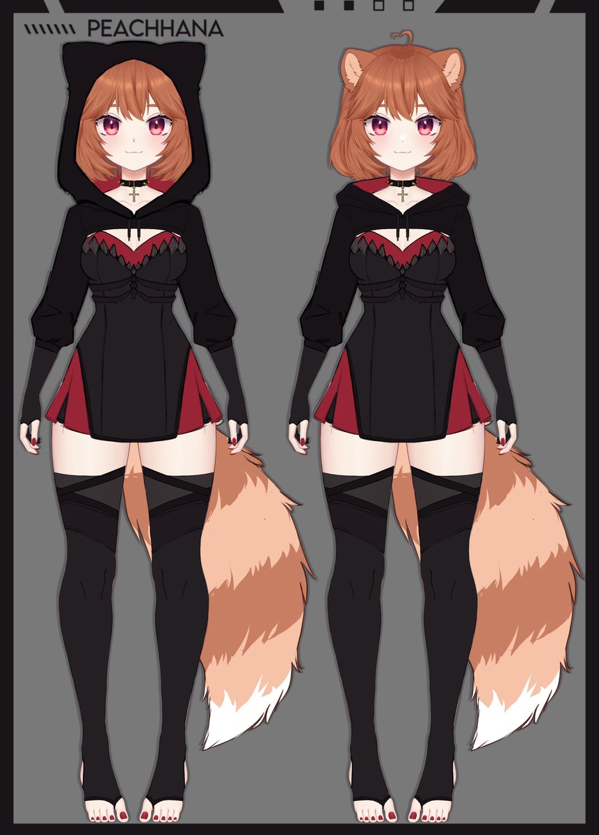 HanyaVT's tweet photo. Temporary reference for the new design 💖 https://t.co/J7GEbLp6ZZ