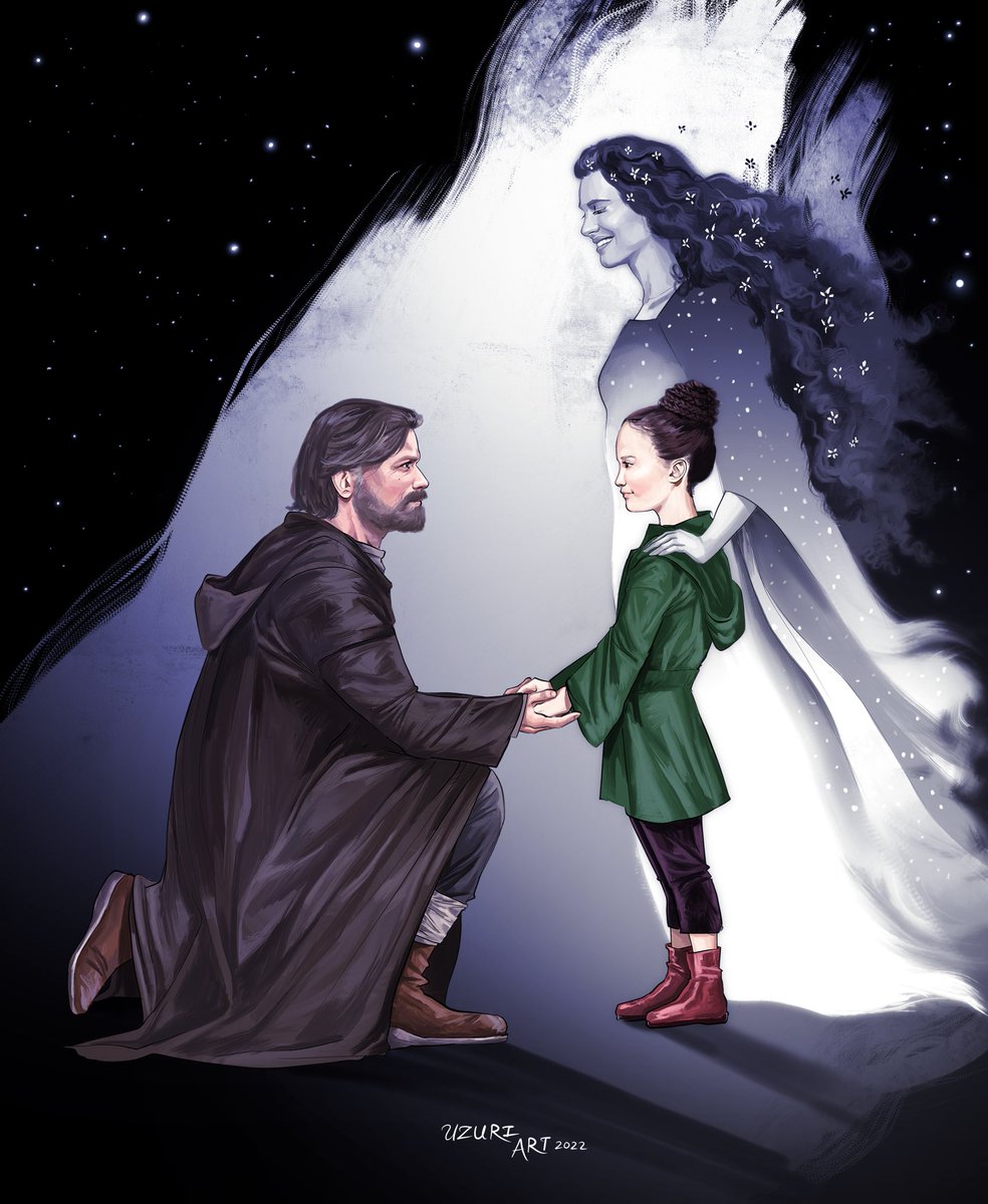 uzuriartonline's tweet image. “You just remind me of someone.”

#ObiWanKenobi #digitalart #fanart