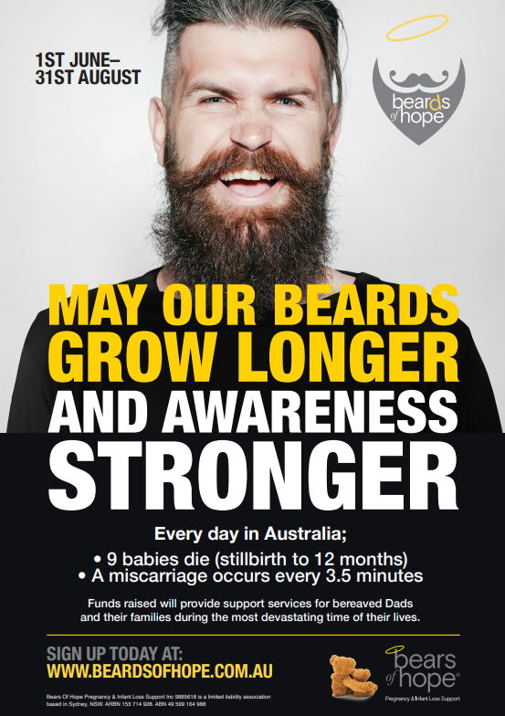 BeardsHope's tweet photo. Beards Of Hope’s 2022 goal is to raise $125k. Achieving it would help us dramatically in bridging the gap in support services and resources needed right across Australia.

Sign up to make a difference!
https://t.co/n5tB6inEk7 https://t.co/GzPSZcsvRz