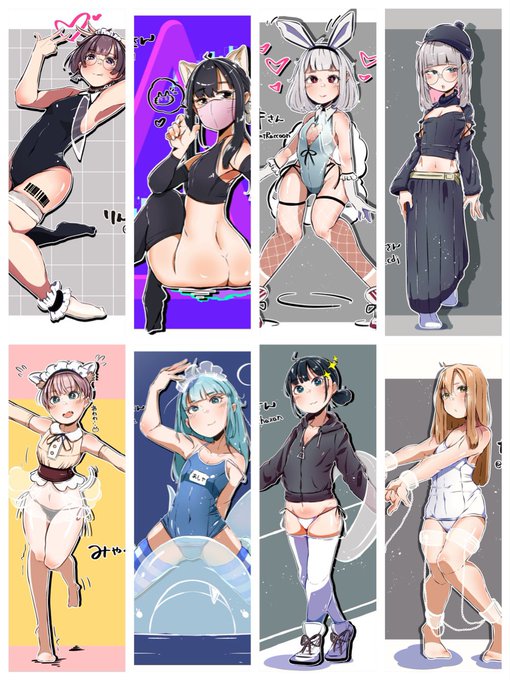 #今月描いた絵を晒そう
みなさんありがとう!過去一描いたなあ… 