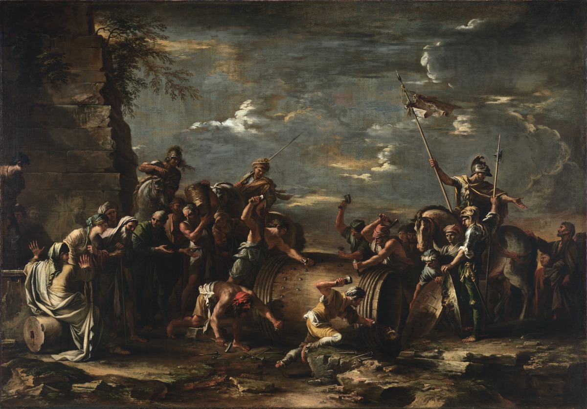 Human Fragility by Salvator Rosa (1656, oil on canvas) - Thread from ...