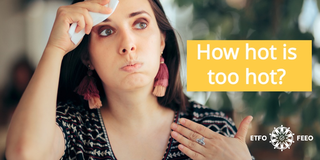 Elementary Educators on Twitter "How hot is too hot? Schools should