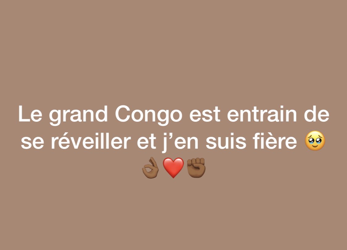 #Proud #Congo🇨🇩 #TheTimeIsNow #Kizo