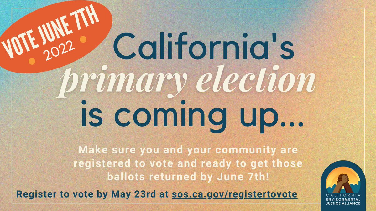 cejapower's tweet photo. Our power is our vote. And our vote will decide the future of California. #VoteJune in the primary election. https://t.co/Wvd2HdtSG0 https://t.co/3iHvcB8VzZ