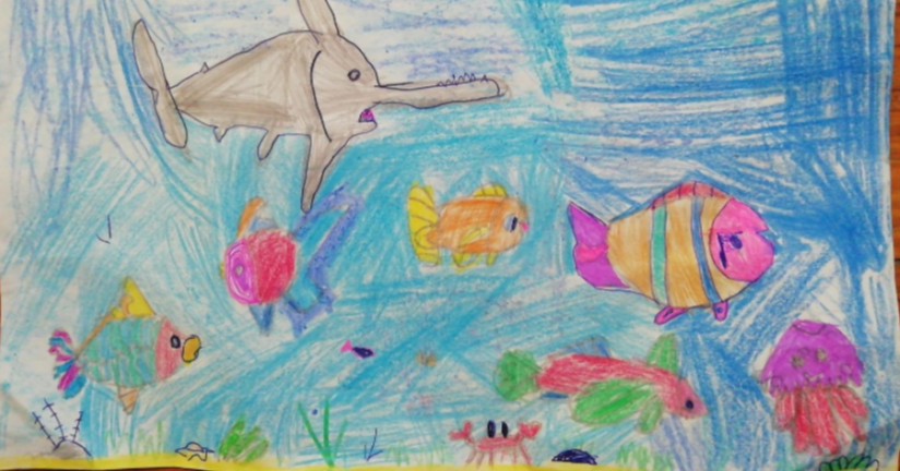 MarineInst's tweet photo. 🏆 WE HAVE A WINNER!
🌊 Congratulations to Roisin who entered this underwater masterpiece!
We will continue with our #SeaToMe competition this week so keep sending us your marine inspirations!
ENTER: https://t.co/vF90P1SNDL
#OceansOfLearning https://t.co/DzzS6HsTsC
