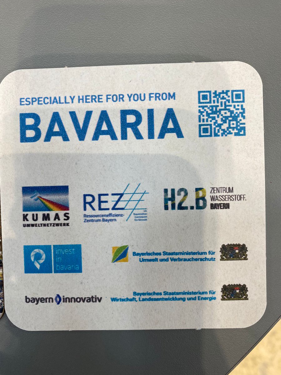 Heute sind wir mit dem bayerischen Gemeinschaftsstand auf der IFAT  gestartet. Wir danken allen Besuchern des ersten Tages!

Morgen findet das traditionelle Weißwurstfrühstück ab 11 Uhr statt (cutt.ly/OJaZ9UI).

#madeinbavaria #bavariaworldwide #ifat #umwelt #innovation