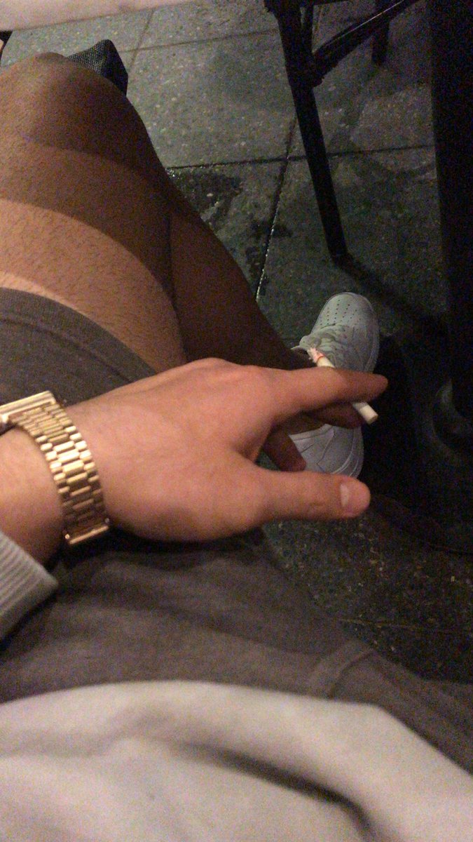 benim için yanan sigara oldu