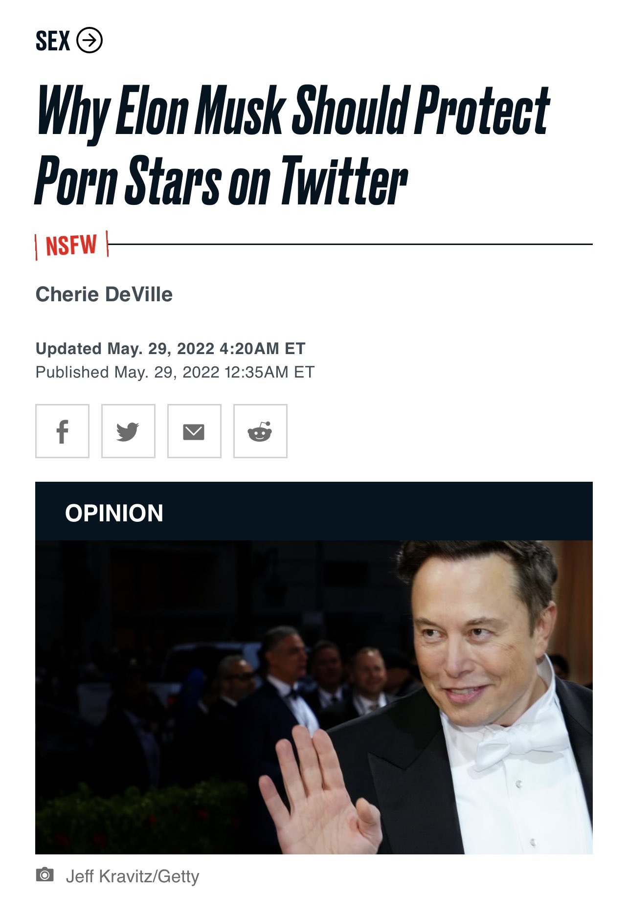 Check out my latest for @thedailybeast What do you think of Elon as twitters new daddy? @elonmusk https://t