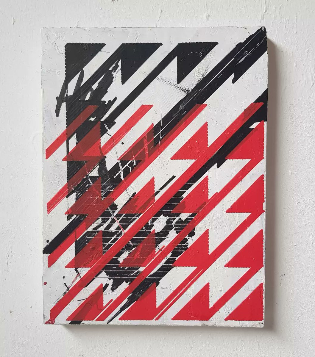 ThammasBlank's tweet photo. Untitled. Acrylic on wood.

#genartclub #genart #generative #creativecoding #penplotter #plotterart #plotterdrawing #plottertwitter https://t.co/GEDTgzuJ61