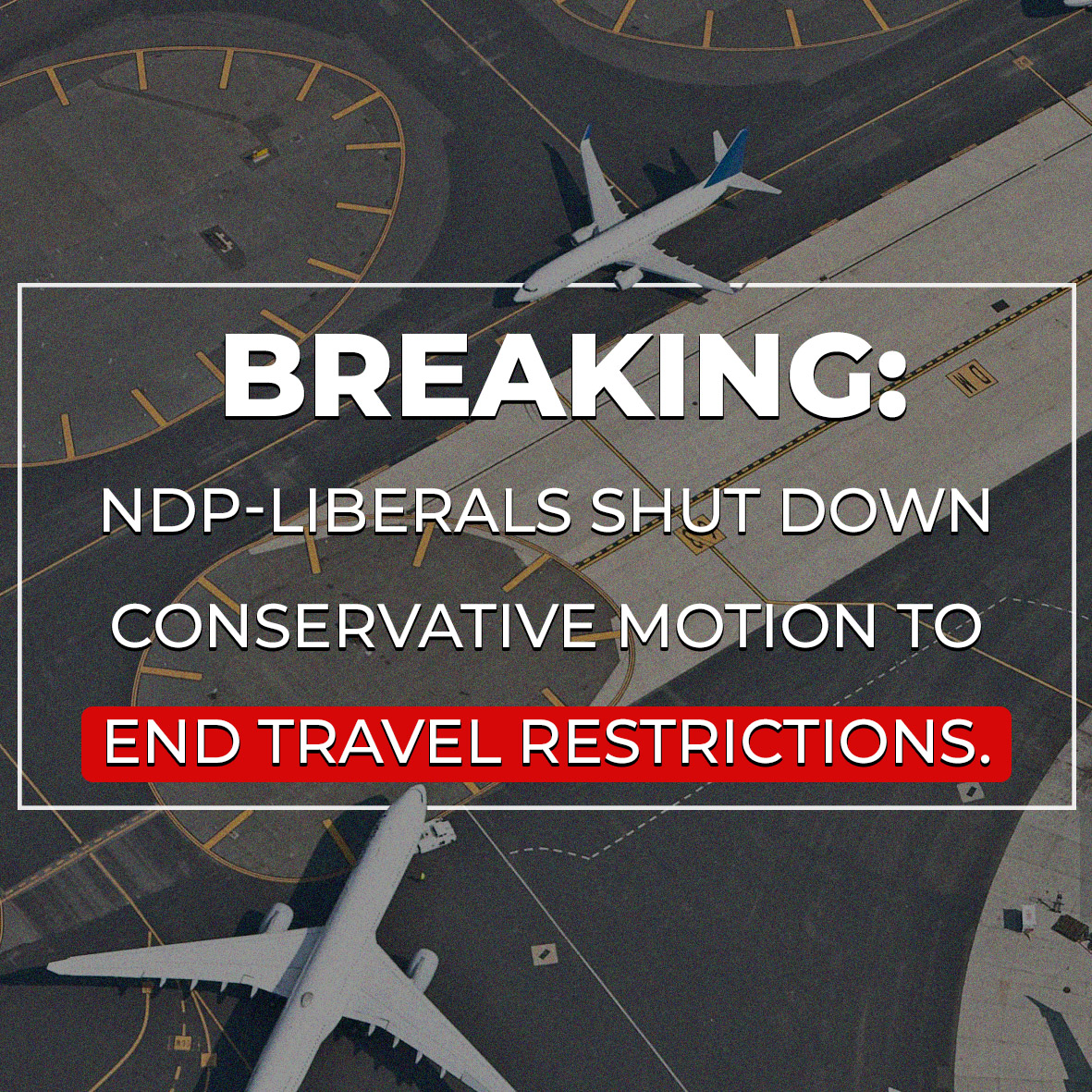 The world has moved on from Covid restrictions, yet the NDP-Liberals remain stuck in the past.