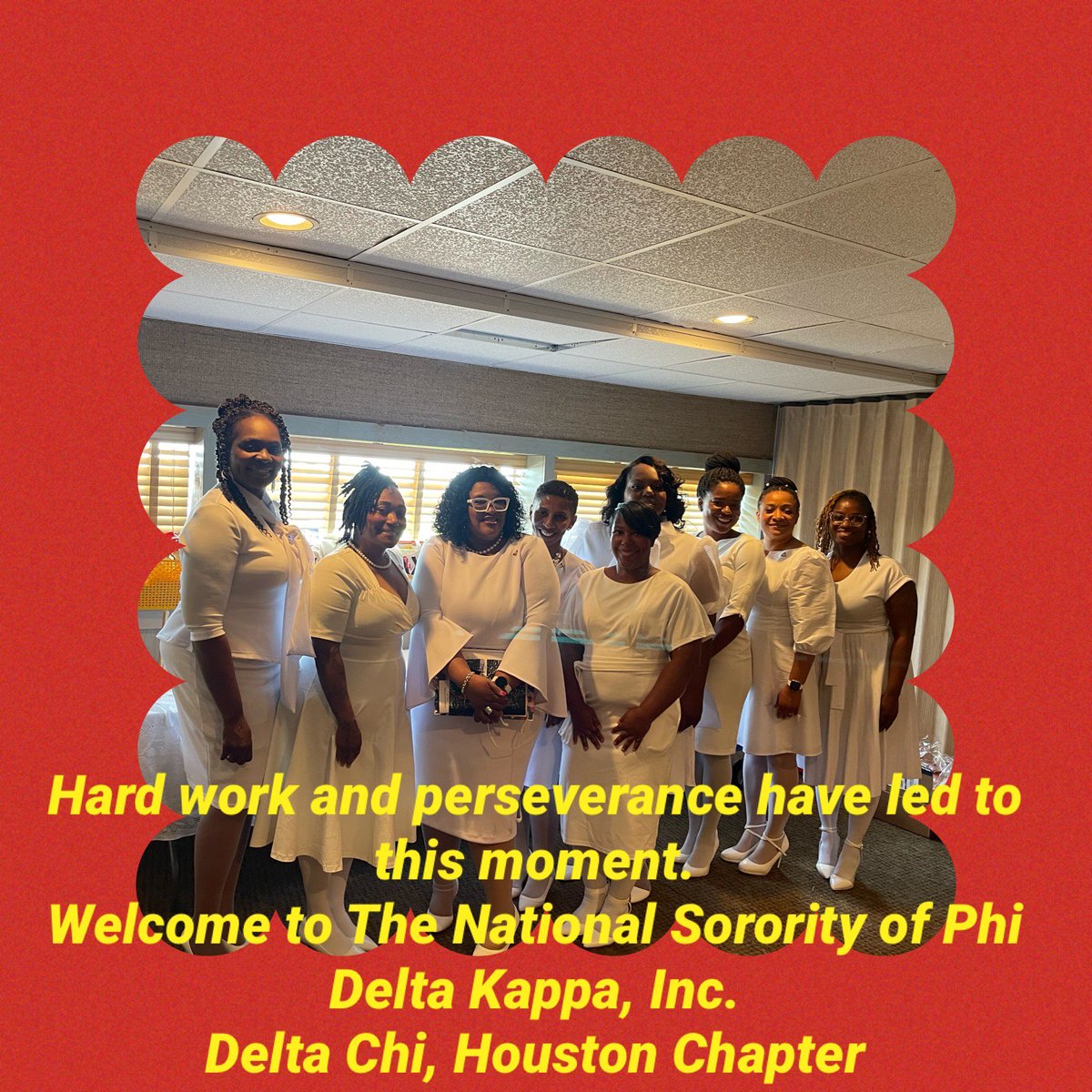 NspdkH's tweet photo. Congratulations to our newest Sorors! We are excited to have you in Delta Chi!
#nspdk
#nspdkdeltachi
#NewSorors
#Educators https://t.co/vAxQciKiV9