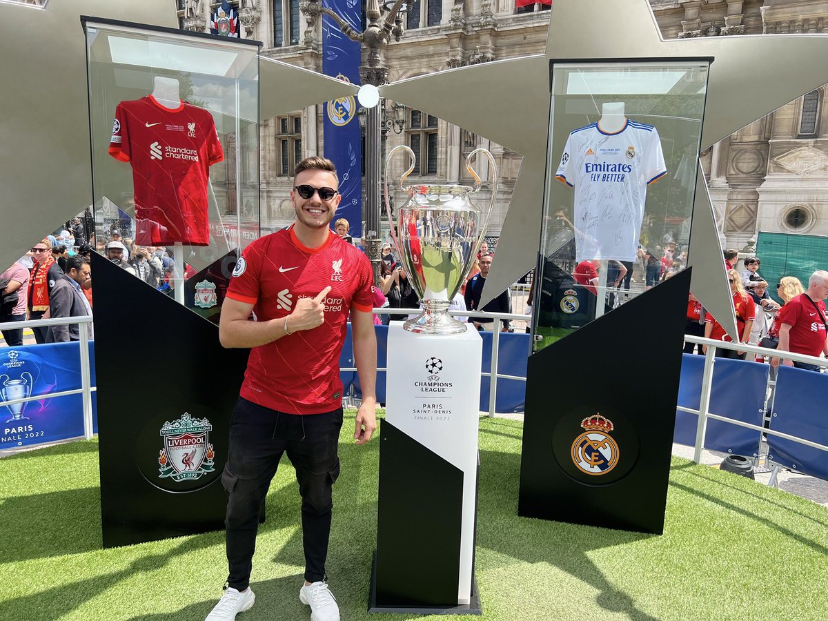 mikepap5's tweet photo. THEY SAY OUR DAYS ARE NUMBERED,
WERE NOT FAMOUS ANYMORE
BUT SCOUSERS RULE THE EUROPE
LIKE WE'VE ALWAYS DONE BEFORE! 🔴 #GreekScouser #LFC #Liverpool #ChampionsLeagueFinal #YNWA https://t.co/ShBFMW9lnp