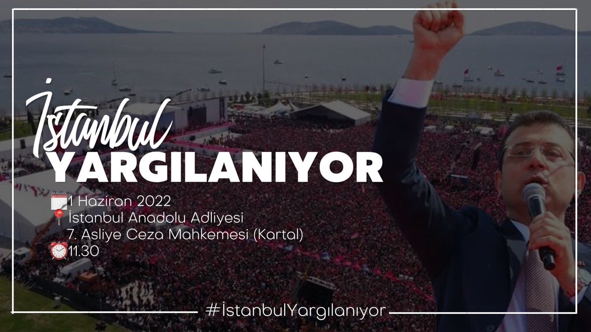 Ne kuyruk acısıymış arkadaş,
O İstanbul’u savundu, biz de onu savunacağız. #İstanbulYargılanıyor #EkremİmamoğluYalnızDeğildir <a href="/ekrem_imamoglu/">Ekrem İmamoğlu</a>
