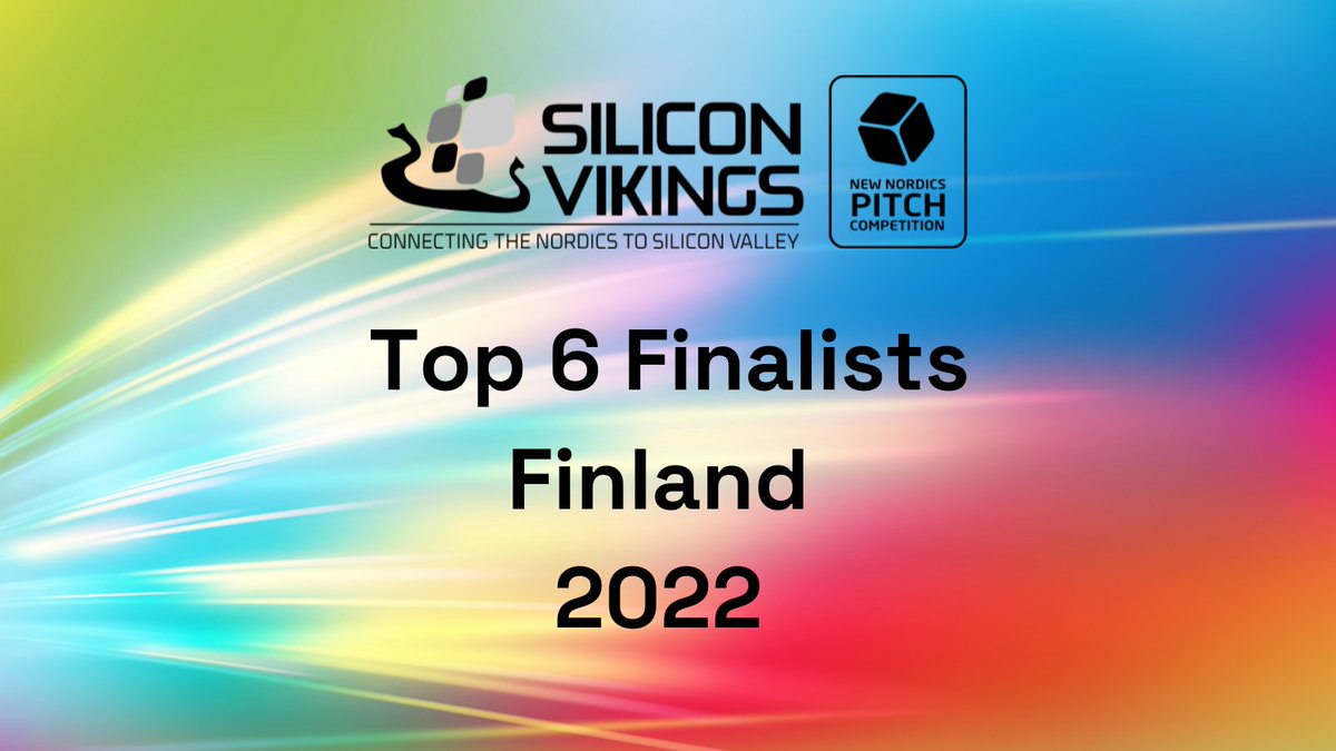 Top 6 startups have now been selected for the Silicon Vikings New Nordics Pitch Competition Finland Finals 2022:

🚀 Elo Health 
🚀 Finnadvance 
🚀 Kodarit
🚀 Peili Vision Oy 
🚀 StemSight Oy 
🚀 Vital Signs

Congratulations to all startups! See you in June at Nokia Arena!