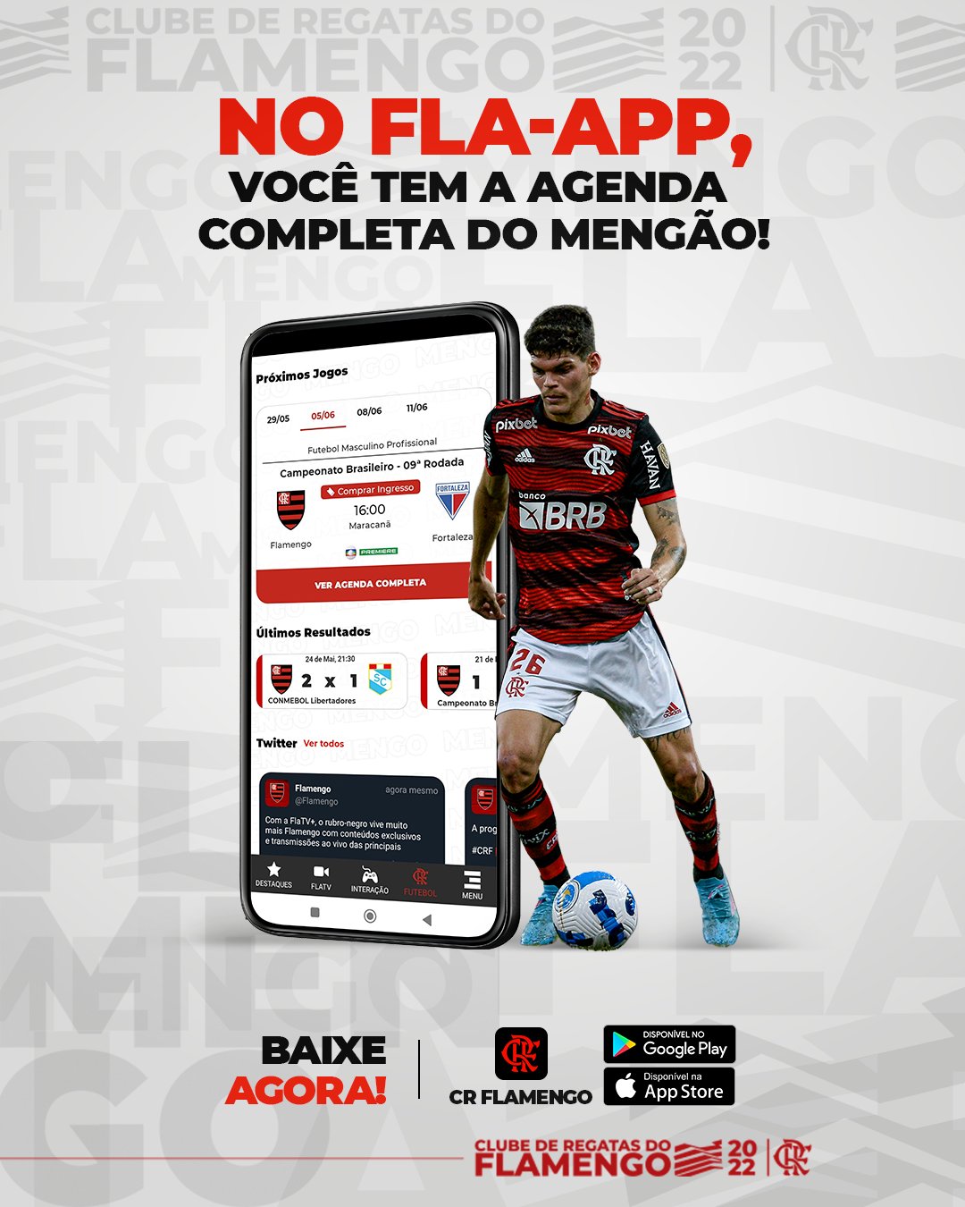 Últimos dias para concorrer - Clube de Regatas do Flamengo