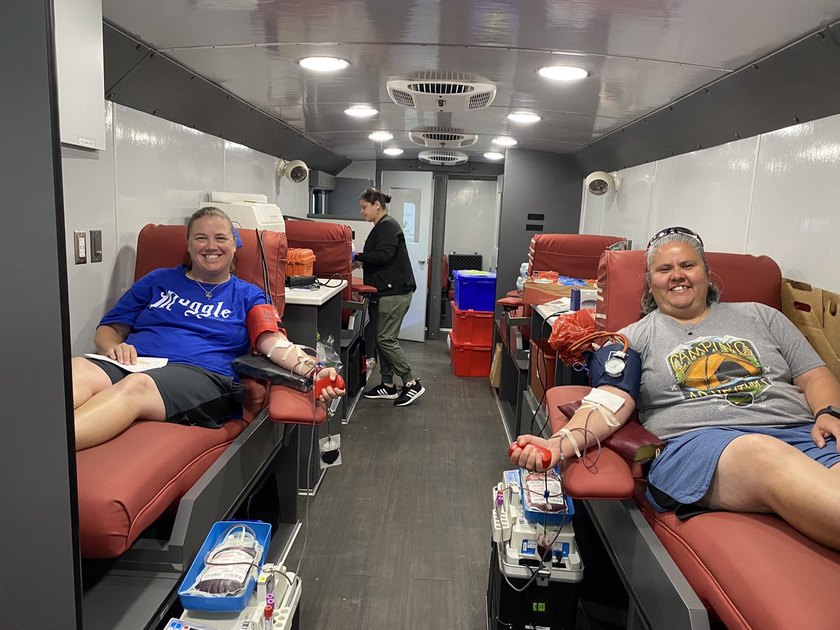Felling very blessed that we were able to donate blood today!! #EndTheBloodShortage