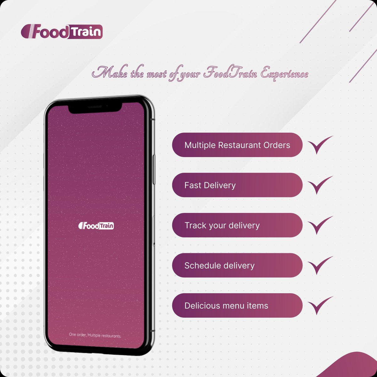 FoodTrain7's tweet photo. FoodTrain ticks it all✅. Enjoy the most of your experience 😋. 

Order all your favorite meals from FoodTrain then sit back and relax.

Happy Monday🤎

#FoodTrain
#beautifulday
#happymonday
#ordernow
#eatwell
#goodfood
#foodforall https://t.co/K8ZvY7DRlk