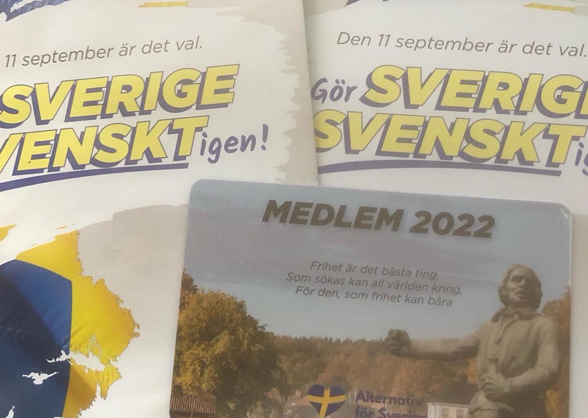AfS_Blekinge's tweet photo. Vi har delat flygblad i Backaryd idag. 

Vill du också engagera dig och hjälpa oss att dela ut flygblad i ditt närområde eller någon annanstans, så är du välkommen att höra av dig till blekinge@alternativforsverige.se 

#AfS2022 ☀️ 
#Miljonprogrammet ✈️ https://t.co/DQhQMeOJGi